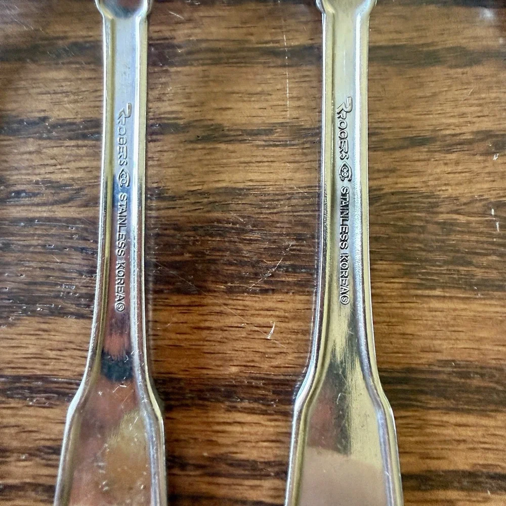 Vtg Rogers Co. Stainless 
